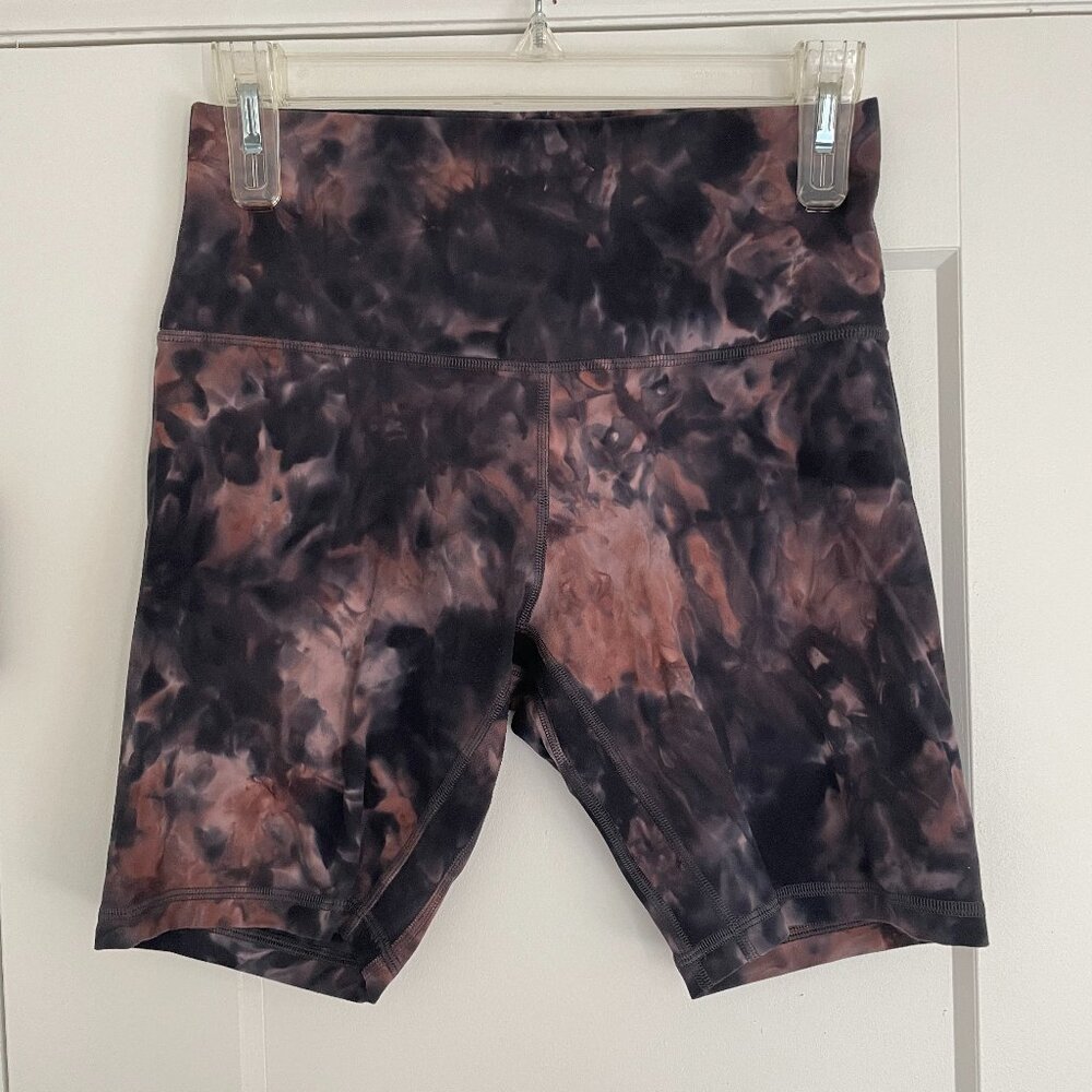 Lululemon Align High Rise Short Diamond Dye Biker Shorts - Women's Size 8